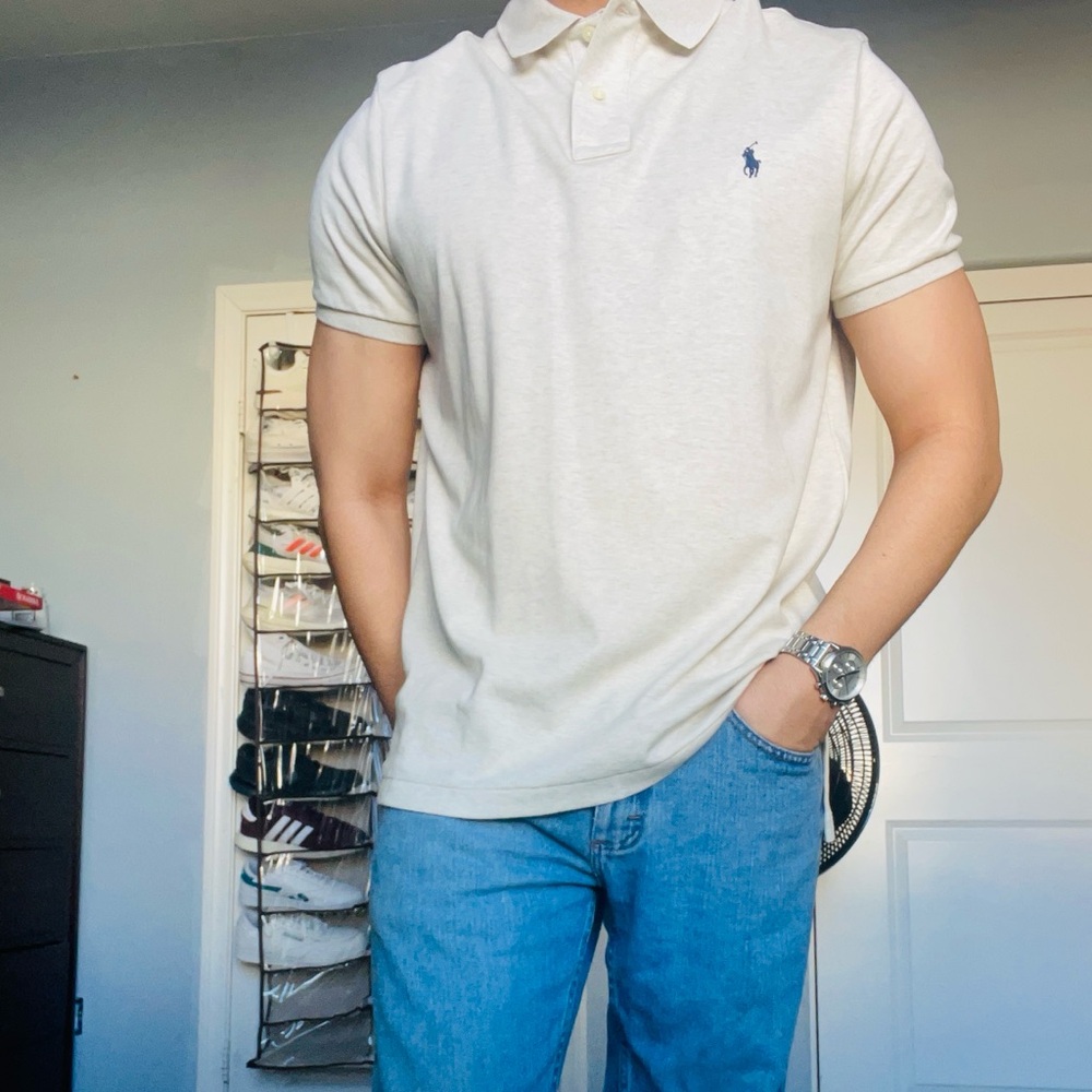 Ralph Lauren Cream Polo